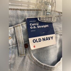 Old Navy Light Blue Curvy Jeans